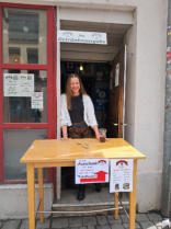 Hannah beim Faschingsumzug